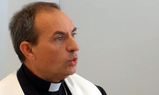 El obispo, Abilio Martínez Varea./DOS