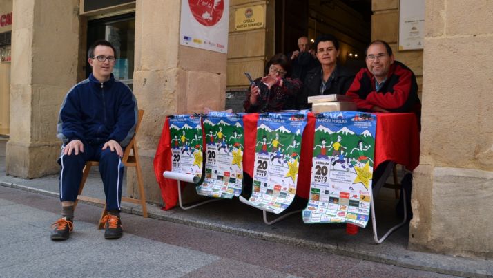 Mesa informativa de Asamis este viernes./SN