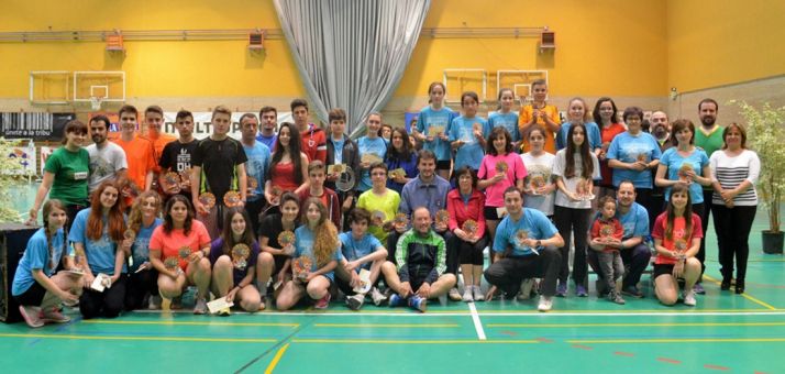 Los ganadores en la anterior edición.