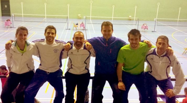 Los jugadores sorianos en Aranda./CBS