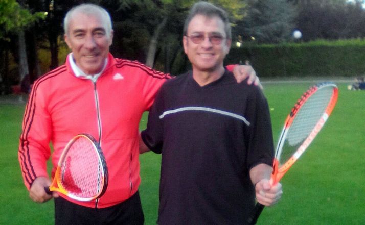 Luis López y Blas Ortega, del club soriano.