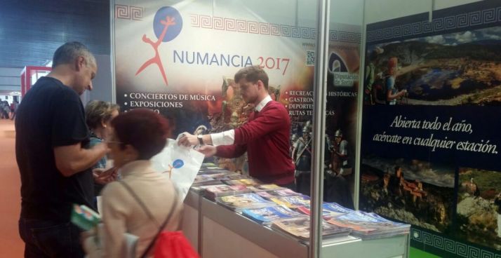 El stand de la Diputación en Bilbao.