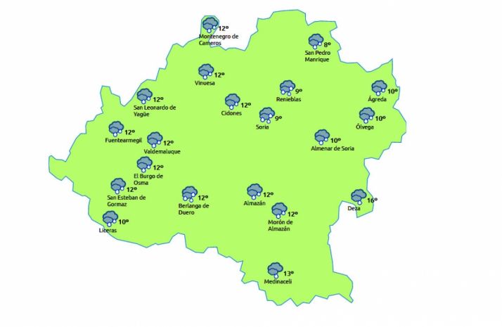 Cielos cubiertos y frío./eltiempo.es