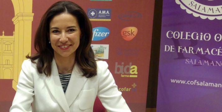 La soriana Raquel Martínez, presidenta de los colegios oficiales de farmacéuticos.