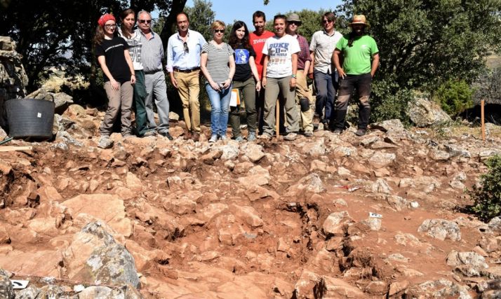 Imagen de archivo de las excavaciones en uno de los campamentos. /Jta.