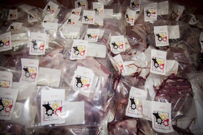 Tajada del sábado en Santa Bárbara los pasados Sanjuanes.