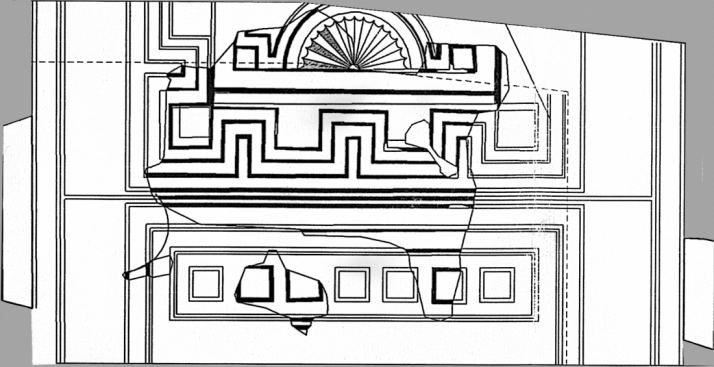 Plano del mosaico/ JCyL