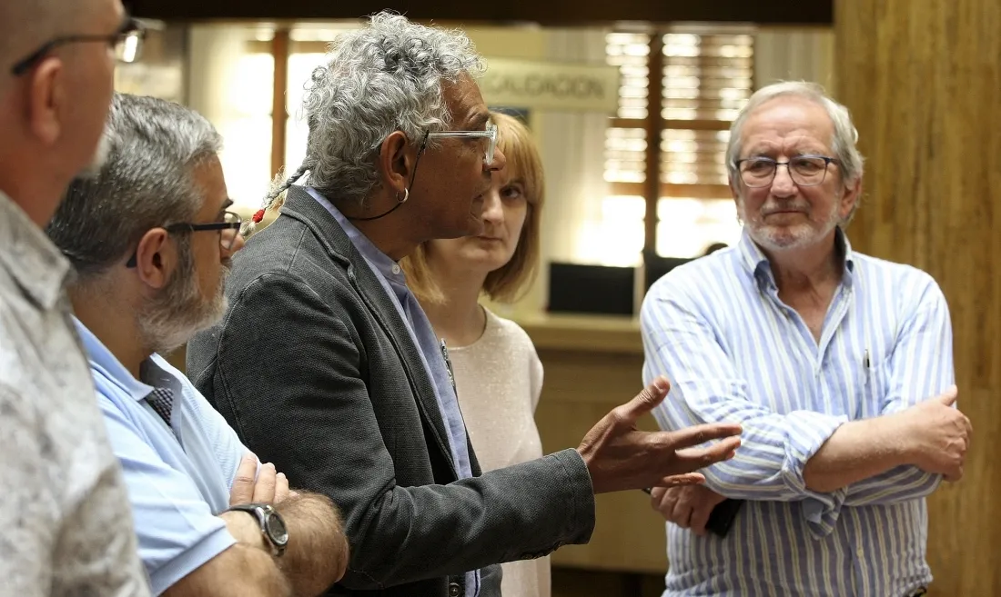 Imagen de la entrega del premio. /SN