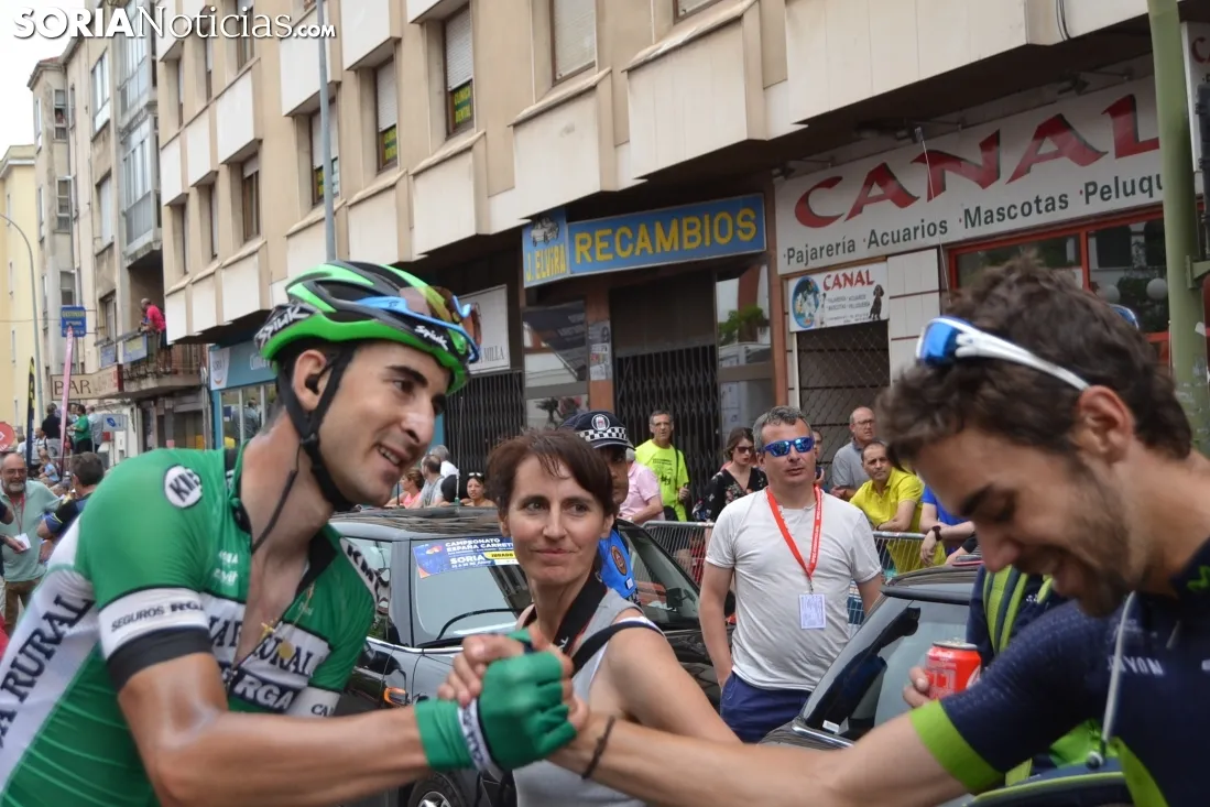 Foto 11 - Fotos: As&iacute; ha celebrado Jes&uacute;s Herrada su victoria en Soria