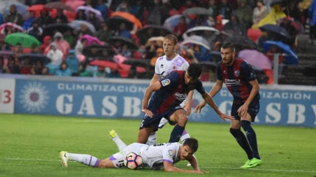 El Numancia ha aguantado la presión del Huesca sin encajar gol. /LaLiga.