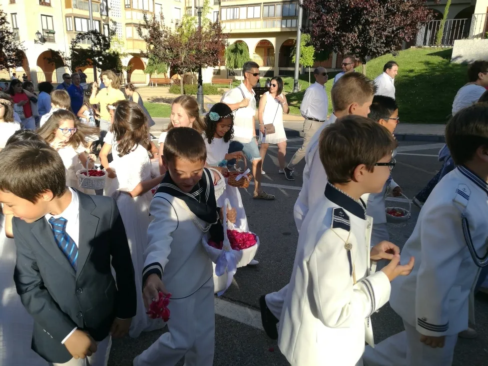 Imágenes de la procesión en Corpus/ SN