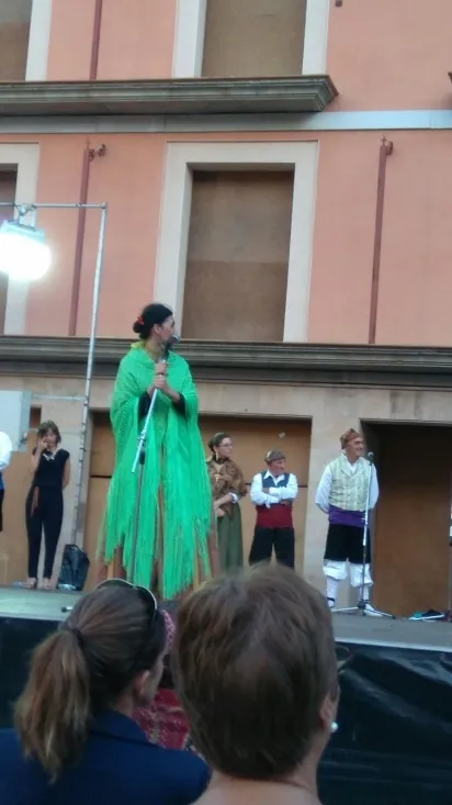 Espectáculo de jotas en Ágreda.