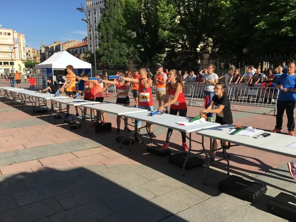 Competición de Laser-run. /TriatlonCyl