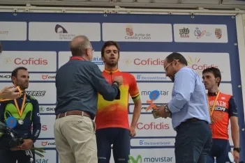 Foto 5 - Fotos: As&iacute; ha celebrado Jes&uacute;s Herrada su victoria en Soria