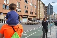 Una imangen de las merinas este viernes. /SN