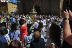 Una de las imágenes de la procesión. /SN