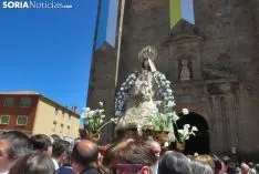 Una de las imágenes de la procesión. /SN