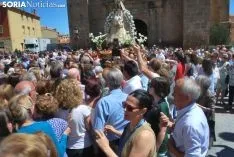 Una de las imágenes de la procesión. /SN