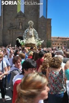 Una de las imágenes de la procesión. /SN
