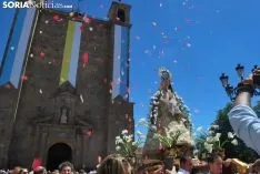 Una de las imágenes de la procesión. /SN