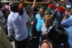 Una de las imágenes de la procesión. /SN