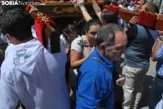 Una de las imágenes de la procesión. /SN