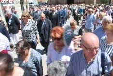 Una de las imágenes de la procesión. /SN