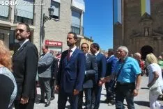 Una de las imágenes de la procesión. /SN