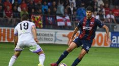 El Numancia ha aguantado la presión del Huesca sin encajar gol. /LaLiga.