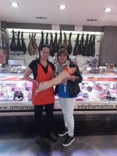 Una de las cochinillas entregadas.