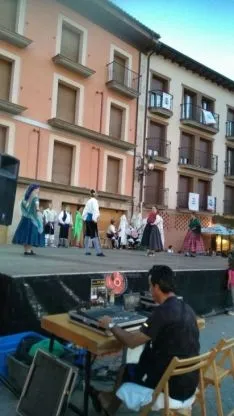 Espectáculo de jotas en Ágreda.