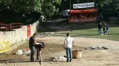 Tareas de recogida en Valonsadero. SN