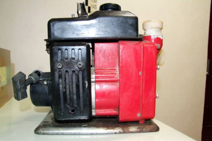 Motor de bombeo recuperado./GC