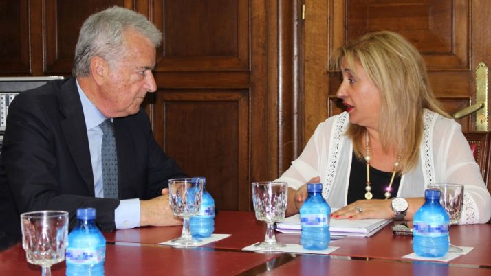 Yolanda de Gregorio y Eduardo Zamarripa este miércoles./SdG