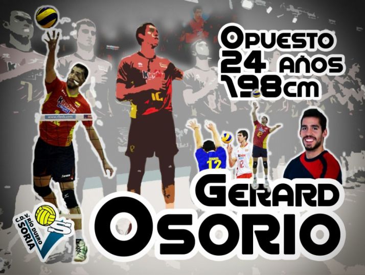 Osorio, jugador polivalente./CVRDS