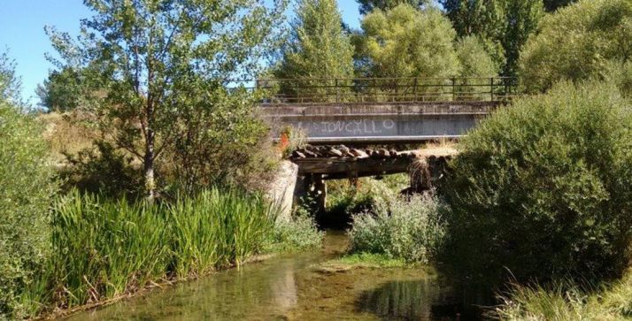 Puente antes de ser demolido./CHD