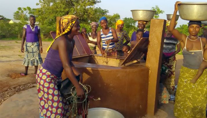 Imagen del pozo instalado./FPN