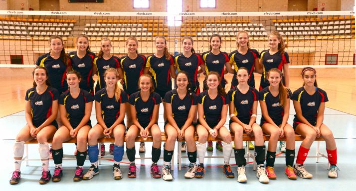 Jugadoras de la Concentración Permanente.