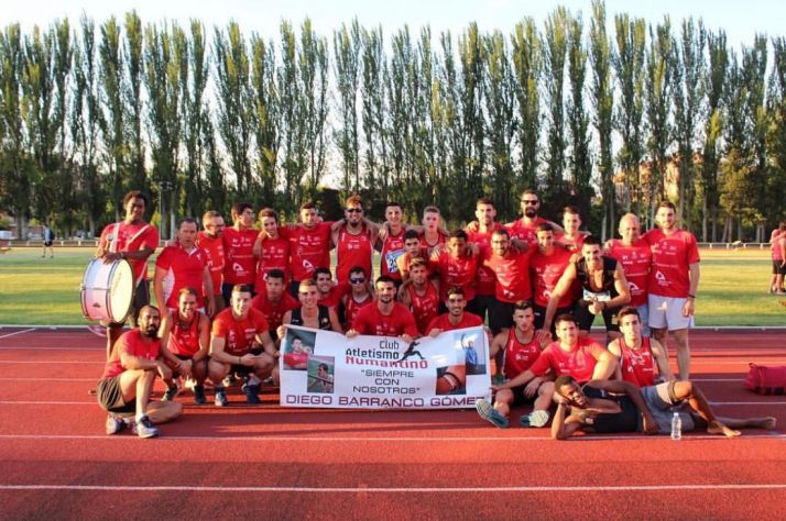 Imagen del Atletismo Numantino en Burgos/ CAN