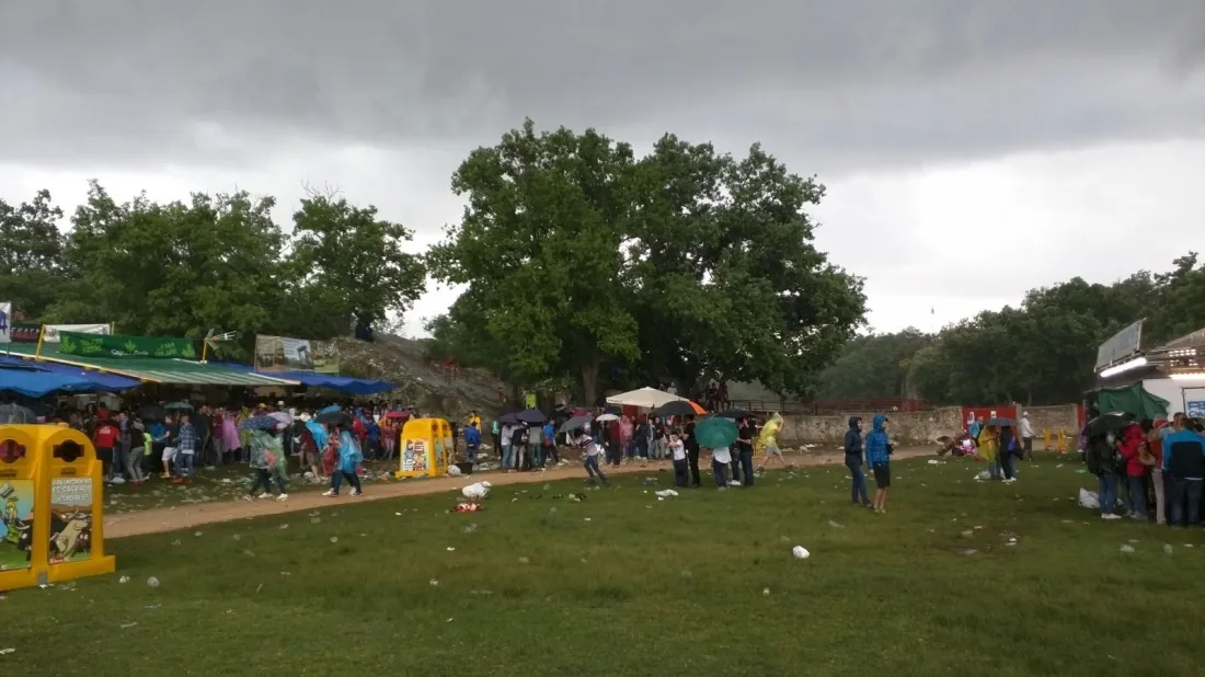 Tormenta en Cañada Honda.