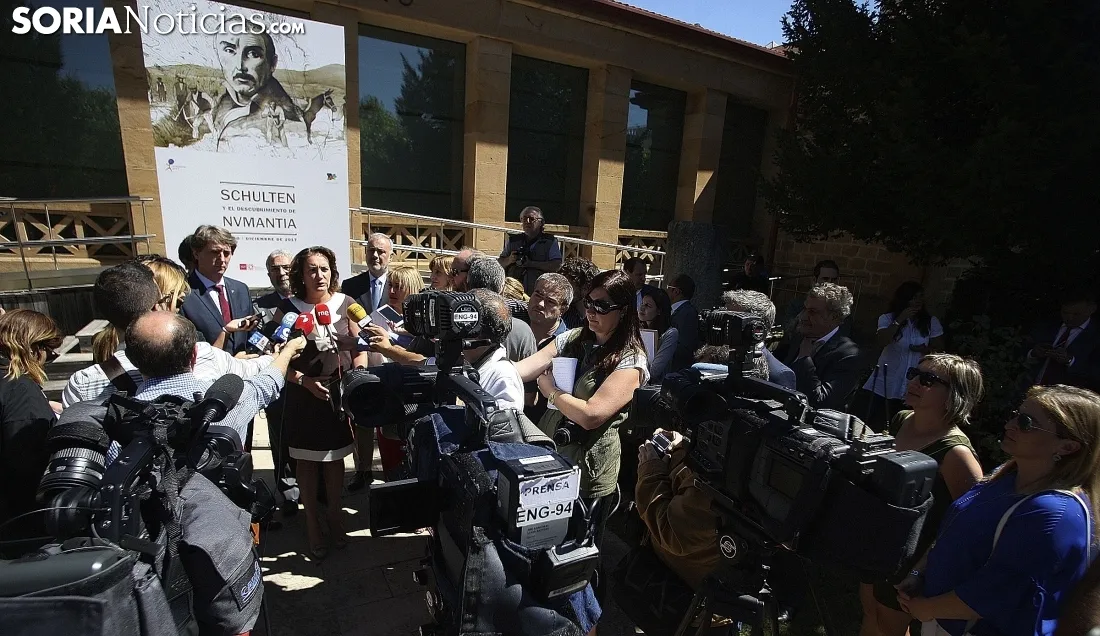Imagen de la inauguración de la muestra. /SN