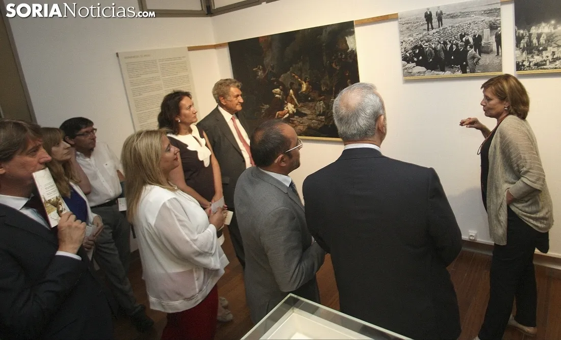 Imagen de la inauguración de la muestra. /SN