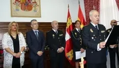 El nuevo comisario en su discurso de toma de posesión. /Subdelg