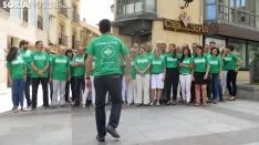 Foto de familia este miércoles./SN