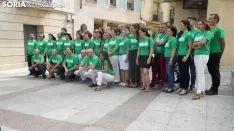 Foto de familia este miércoles./SN