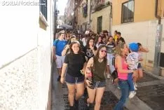Imagen de la bajada a las Bailas./SN