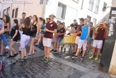 Imagen de la bajada a las Bailas./SN