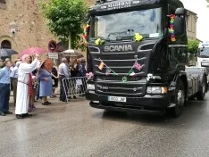 Imágenes de la bendición de vehículos/SN