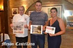 Julián González, junto a José Luis y Susana Jiménez. /SN