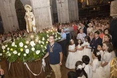 Procesión de la Virgen de Carmen / María Ferrer